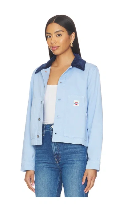 Mother The Frontline Jacket In Blue