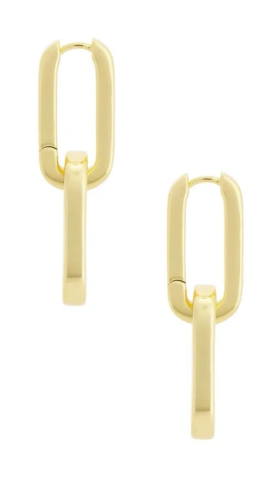 Anni Lu Golden Link Earring In Gold