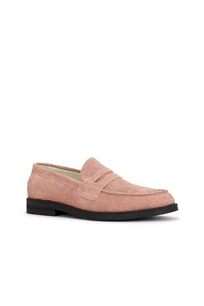 Duke + Dexter Wilde Suede Penny Loafer In Multi
