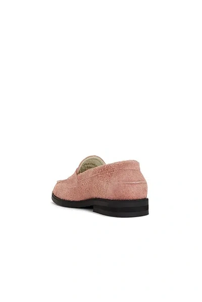Duke + Dexter Wilde Suede Penny Loafer In Multi