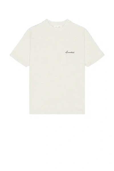 Essentials Classic Short Sleeve Tee In Neutral