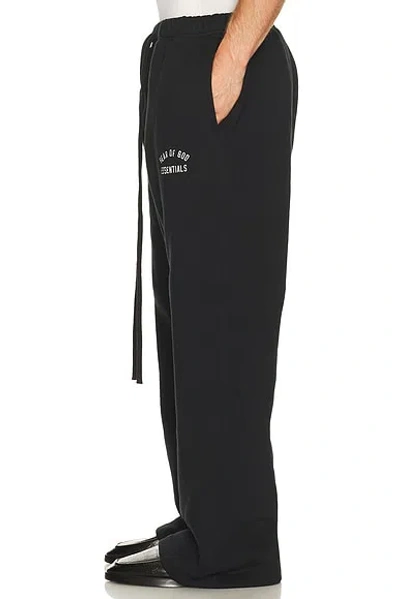 Essentials Flare Sweatpant In Black