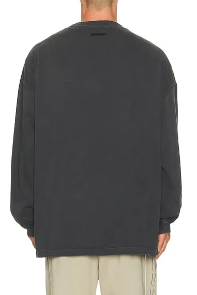 Essentials Training 90's Long Sleeve Tee In Black
