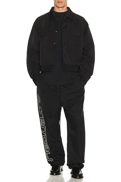 Essentials Trucker Jacket In Black