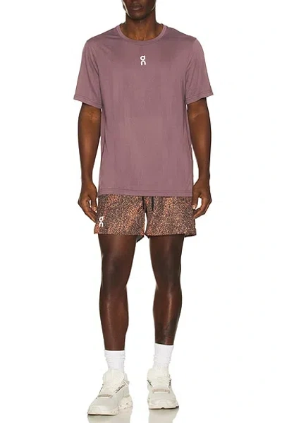 On Trail Shorts In Brown