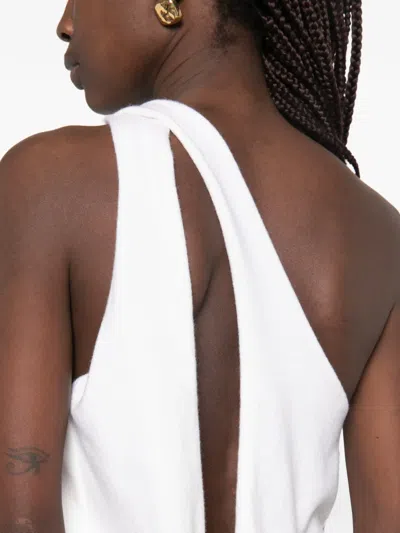 Rohe One-shoulder Top In White