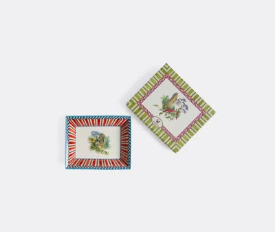 Lisa Corti Decorative Objects Red Uni In Multi