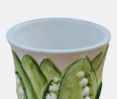 Les-ottomans Glassware Multicolour Uni In Green