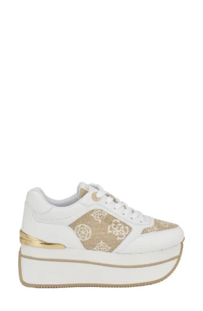 Guess Camrio 2 Platform Sneaker In Multi