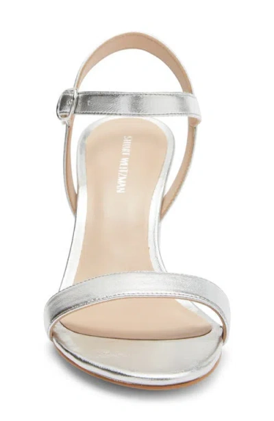 Stuart Weitzman Dancer 75 Block Heel Sandal In Multi