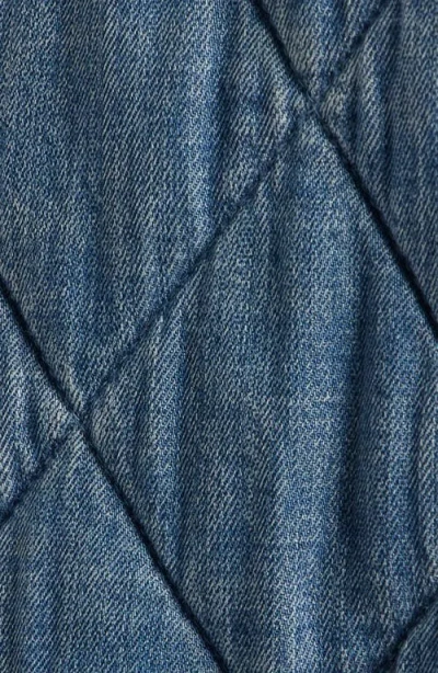 Rails Ency Quilted Denim Jacket In Blue