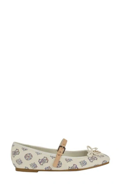 Guess Kayray Ballet Flat In Multi