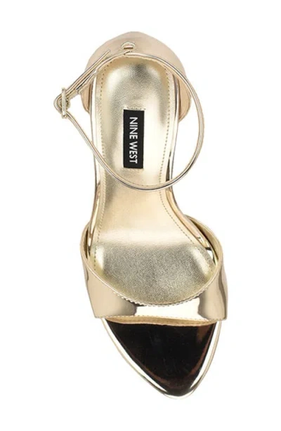 Nine West Serven Ankle Strap Sandal In Multi