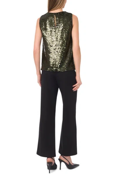 Halogen ® Sequin Shell Top In Brown