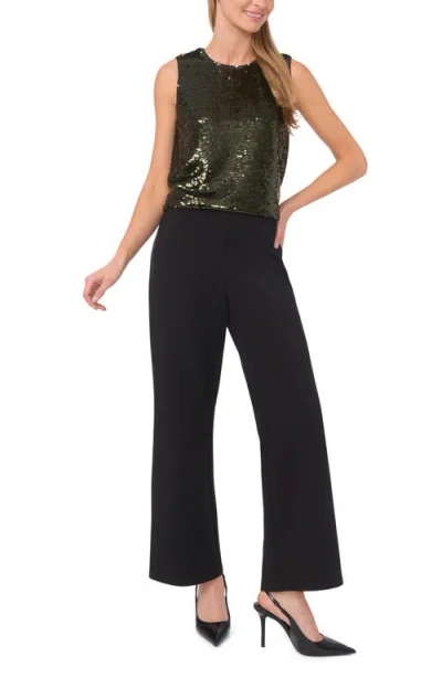 Halogen ® Sequin Shell Top In Brown