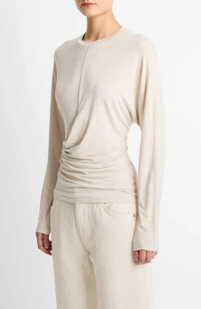 Vince Fixed-drape Long-sleeve Blouse
