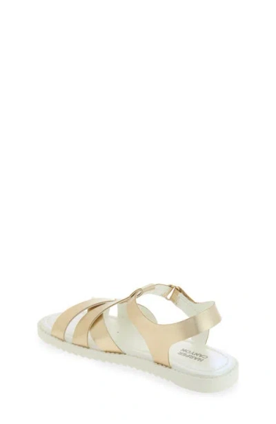 Harper Canyon Catalinna Flat Sandal In Gold
