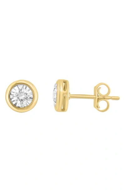 Effy Round Diamond Stud Earrings In Gray