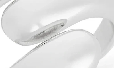 Nordstrom Rack Demi Fine Bypass Ring In Silver