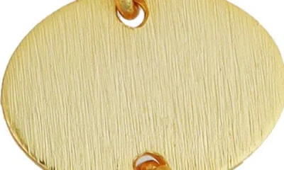 Panacea Stone Linear Drop Earrings In Gold