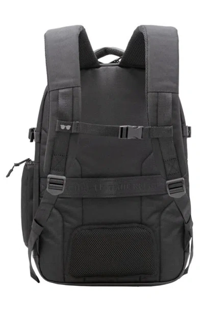 True Religion Hemi Canvas Backpack In Black