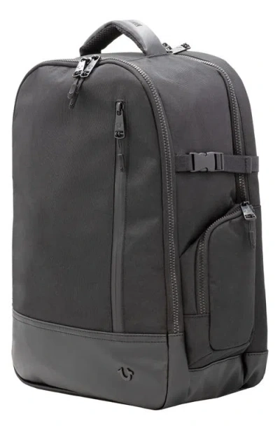 True Religion Hemi Canvas Backpack In Black
