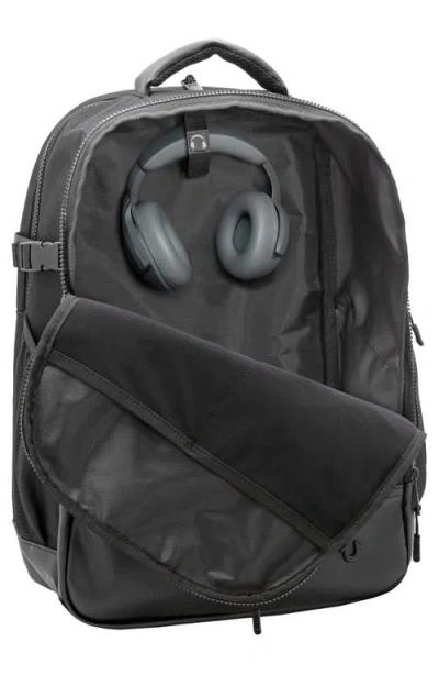 True Religion Hemi Canvas Backpack In Black