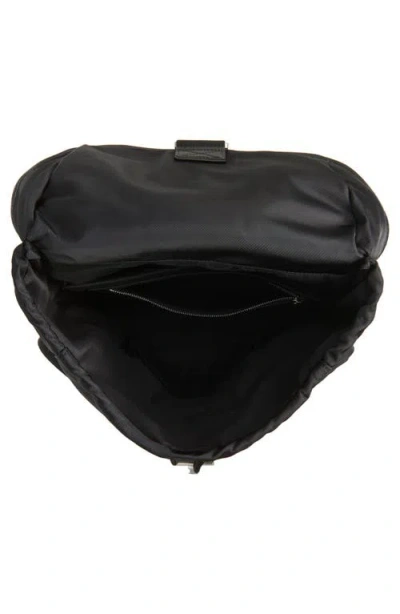 Off-white Drawstring Backpack In Black