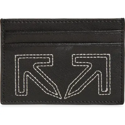 Off-white Classic Card Case In Black