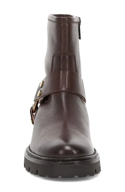 Frye Olivia Harness Bootie In Brown