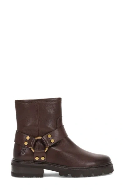 Frye Olivia Harness Bootie In Brown