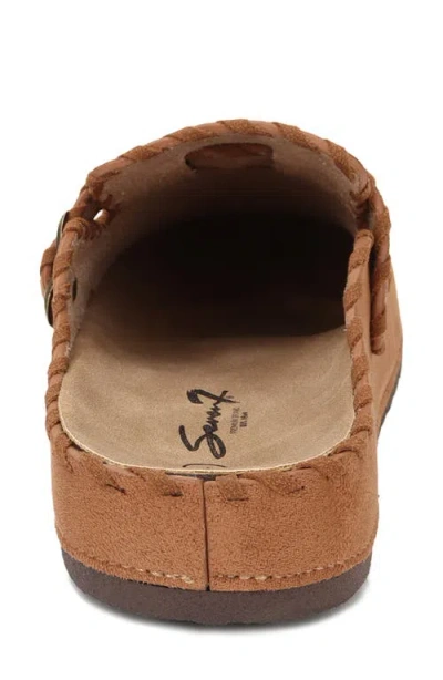 Seven7 Stitched Mule In Brown