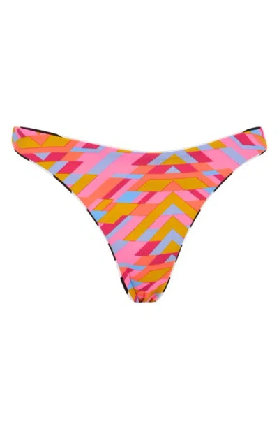 Maaji Sublimity Reversible Bikini Bottoms In Multi