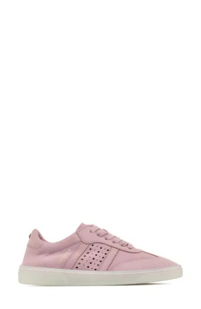 Jslides Hunter Leather Sneaker In Pink