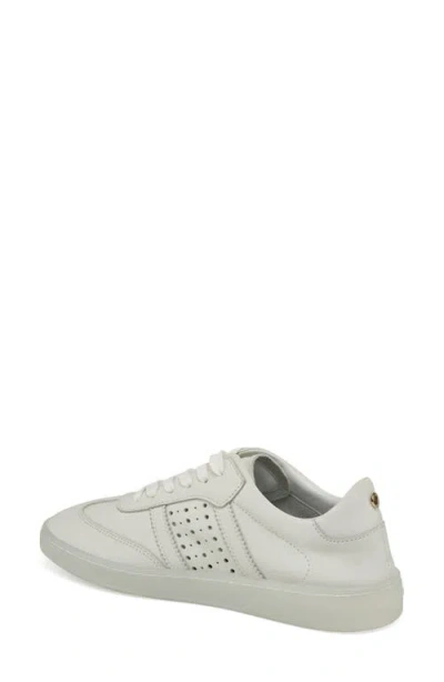 Jslides Hunter Leather Sneaker In White