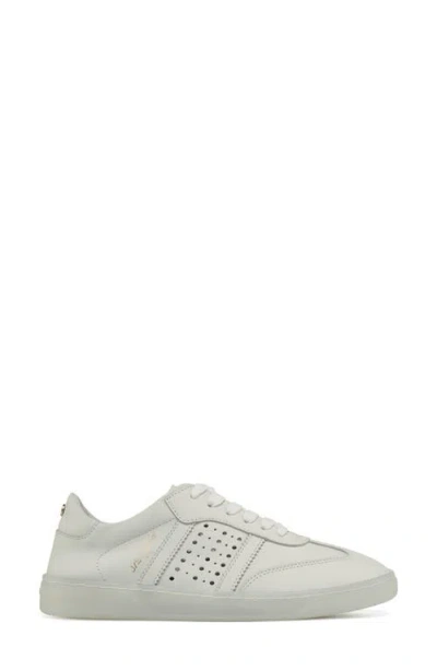 Jslides Hunter Leather Sneaker In White