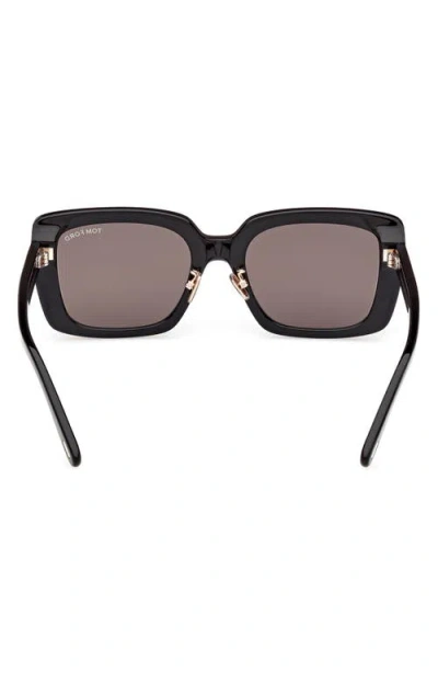 Tom Ford 54mm Square Sunglasses In Black