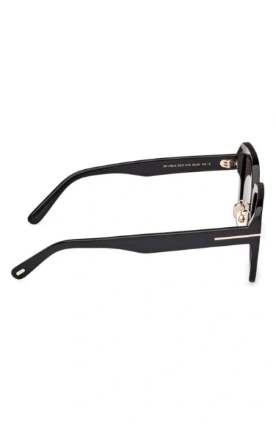 Tom Ford 54mm Square Sunglasses In Black