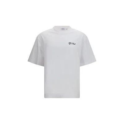 Off-white Script Skate T-shirt In White