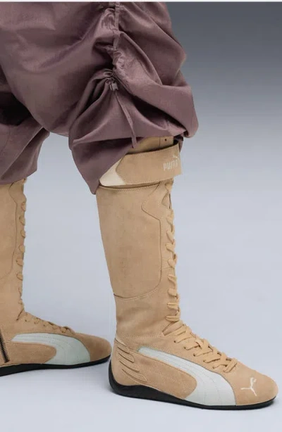 Puma Speedcat Sneaker Boot In Brown