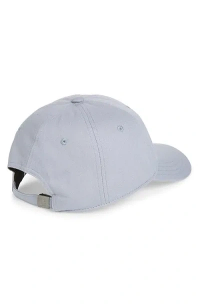 Carhartt Work In Progress Logo Script Baseball Cap In Gray