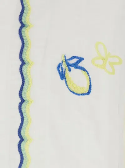 Dunst Hand Drawing Open Collared Shirt In Multi