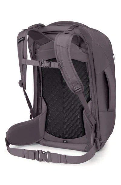 Osprey Fairview 55 Logo-print Backpack In Burgundy