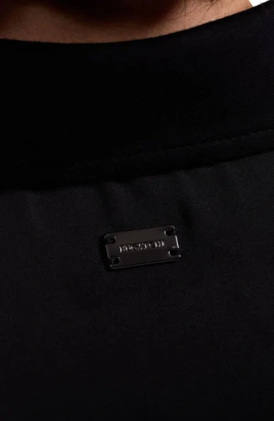 Bugatchi Soft Touch Knit Shirt Jacket In Black