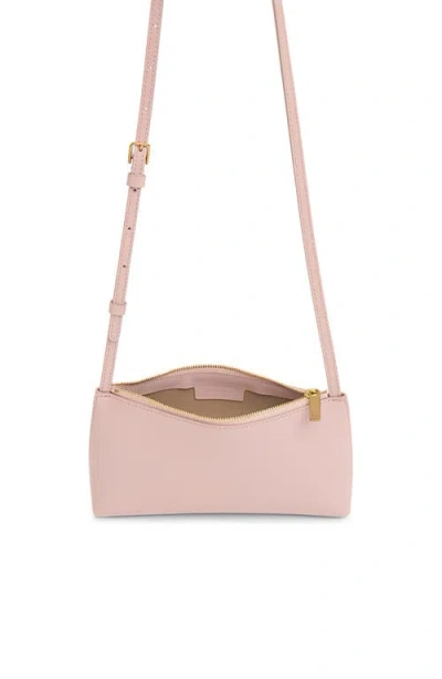 Mansur Gavriel Mini Gaia Leather Crossbody Bag In Pink