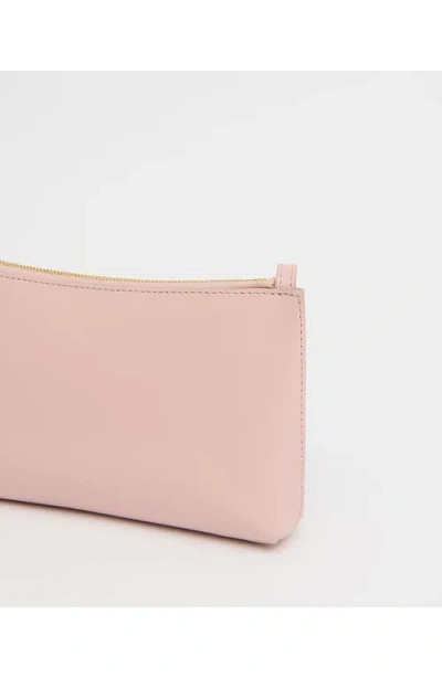 Mansur Gavriel Mini Gaia Leather Crossbody Bag In Pink