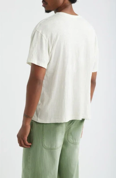 Elwood Core Oversize Cotton Jersey T-shirt In White