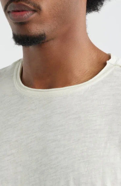 Elwood Core Oversize Cotton Jersey T-shirt In White