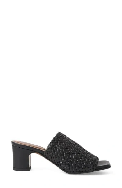 Aquatalia Laquila Slide Sandal In Black