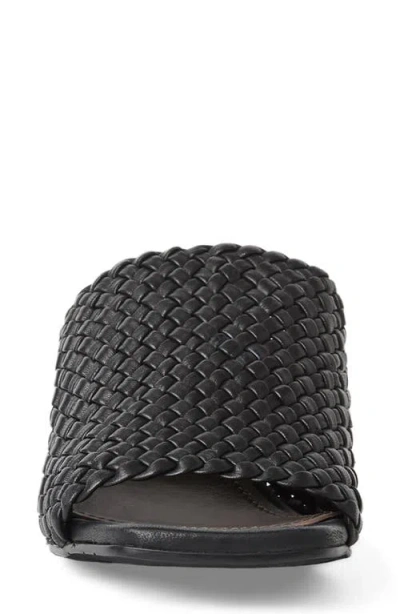 Aquatalia Laquila Slide Sandal In Black